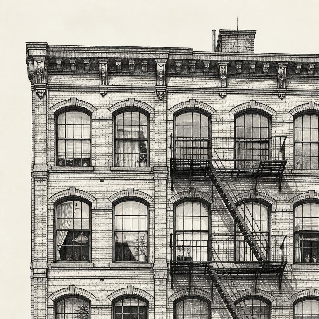 Flatiron store-and-loft building